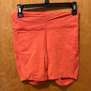 Outdoor Voices Coral Spandex Bike Shorts